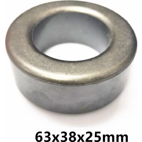 1PCS Inner 38mm Transformer Ferrite Core 63X38X25mm Balun Bead EMI Filter Ferrite Ring RF Choke Ferrite Bead