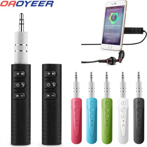 3.5mm Jack Aux Audio Receiver Adapter For Phone Headphone Wireless Music MP3 Bluetooth Car Kit Adapter Bluetooth 5.0 Receiver