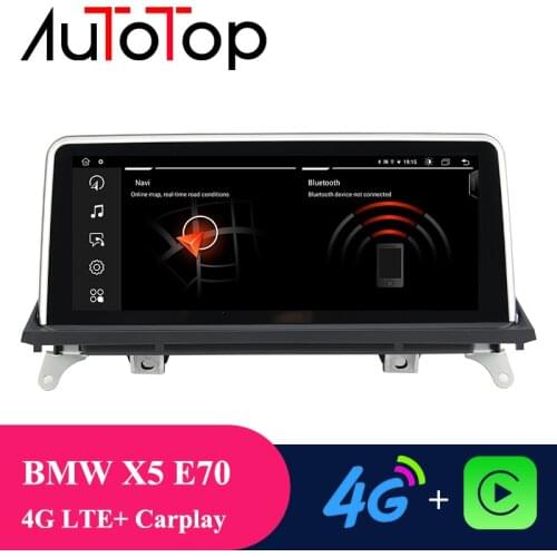 AUTOTOP X5 E70 Android 10 Car GPS Navigation Auto Radio Multimedia Player For BMW X5 E70/X6 E71 (2007-2013) CCC/CIC Car Audio