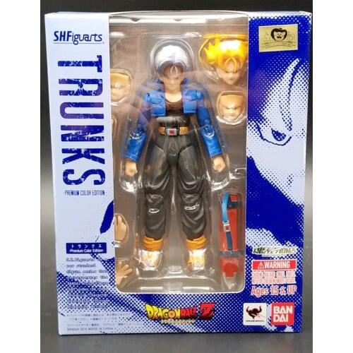 BANDAI S.H.Figuarts DRAGON BALL Original Trunks Anime Action & Toy figures Model Toys For Children