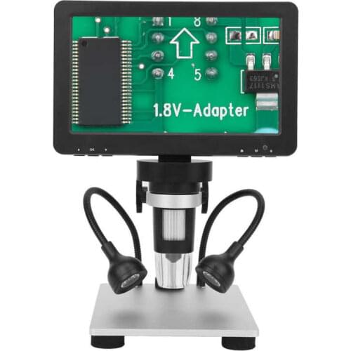 Battery Tester Testing Equipment Digital Electronic Microscope for Industrial Maintenance Repair Tool 7 inch 12MP 3.7V
