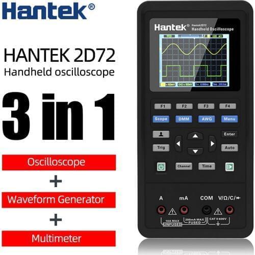 Hantek Oscilloscope Digital Portable Car 2D72 2D42 2C42 2C72 Multimeter USB Dual Channel Handheld Oscilloscope