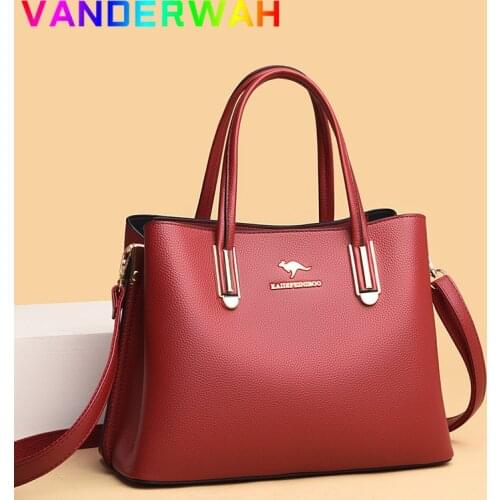 Small Leather Women Handbag Luxury Designer Brand Totes Women Bag Large Capacity Brand Bags 3 Layers Sac 2021 Ladies Hand Bag