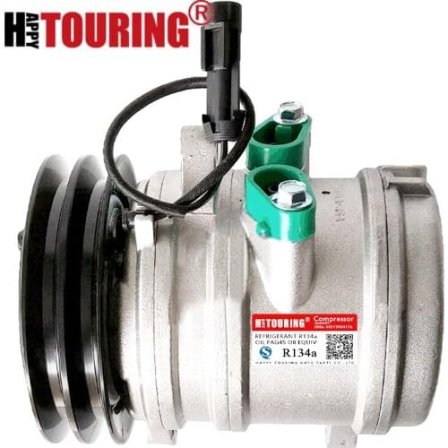 NEW SP10 ac compressor for Kubota Heavy Fiat Komatsu Landini MC Cormick Massey Ferguson 3541139M91 717638 015155 717615 SP-10