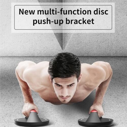 Push Up Bracket Push Up Bars Handle Non Slip Design Comfort Grips Workout Equipment Rotating Circular Abdominal Device