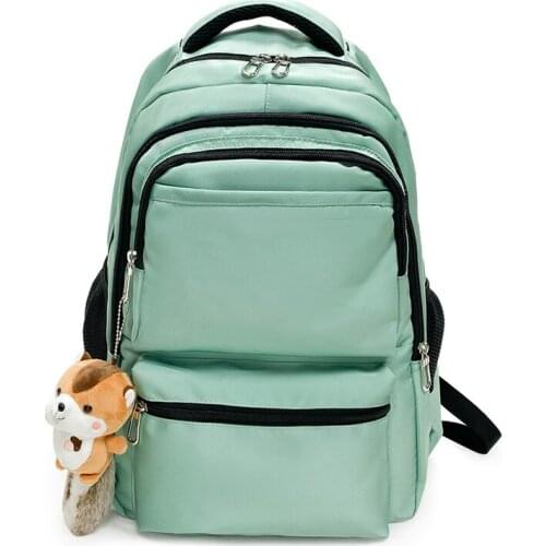 Junior High School Backpacks Girls Boys Travel Large Bags Unisex Teenager Backpack Students Schoolbag College Shoulders Bag