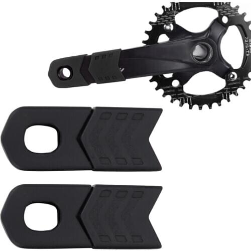 Bicycle Silicone Crank Arm Boots Protectors Cycling MTB Crank Protective Sleeve Cover Crankset Protection