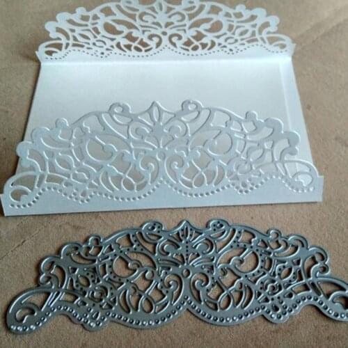 Scrapbook Greeting Card Cutting Dies Making edge Lace Hollow Border Metal Cutting Dies Stencil Frame Embossing Template
