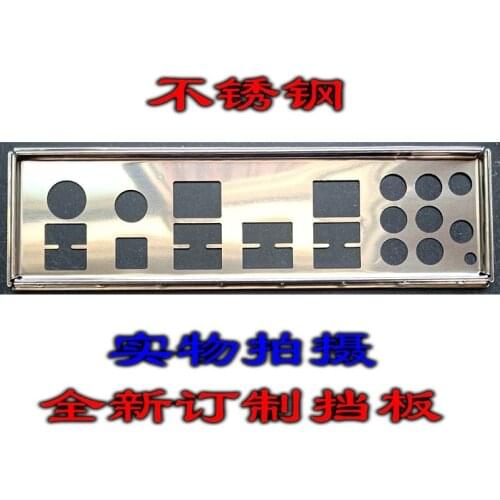 IO I/O Shield Back Plate BackPlate BackPlates Blende Bracket For ASUS P5Q3 Deluxe/WiFi-AP @n P5Q-E/WiFi-AP
