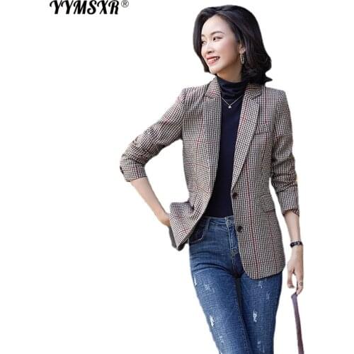 Autumn and Winter Womens Clothing Style Ladies Long-sleeved Professional Western Female Jacket Sales Work Clothes High Quality