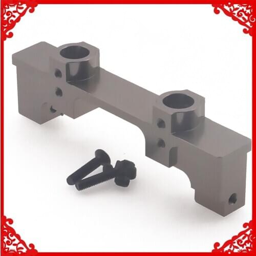 Alloy 1Pcs rear bumper mount plate Crossmember Set for rc hobby model car 1:10 HPI Venture FJ Cruiser crawler upgraded parts
