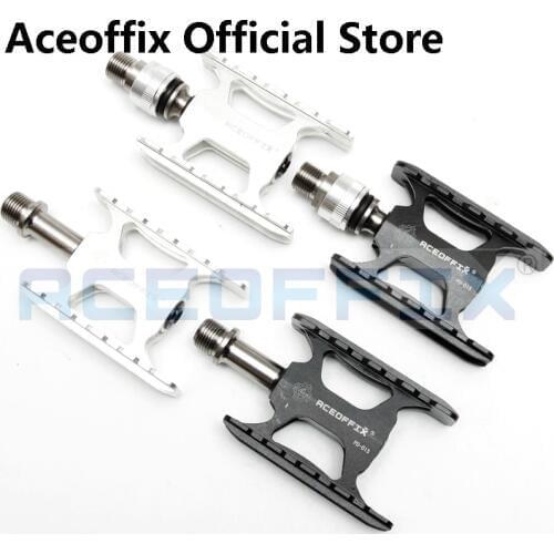 160g Aceoffix Ultralight quick release Pedal for Brompton QR Pedal CNC titanium axis 3 Bearing PD15