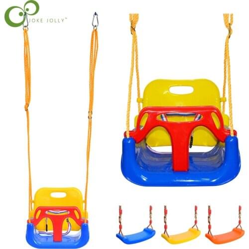 3 In 1 Multifunctional Baby Kids Swing Hanging Basket Outdoor Kids Toy Baby Swing Toy Patio Swings For 6 month to 12 years