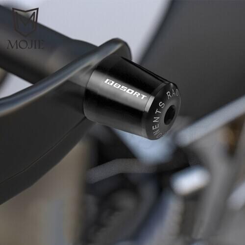 7/8" 22mm Motorcycle Handlebar Grips End Handle Bar Cap End Plug For BMW R850RT R 850 R850 RT 1996-2006 Handlebar Grips End