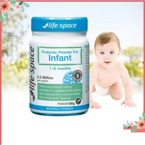 Australia Life Space Multi-strain Probiotic Powder for Infant 60g Beneficial Bacteria Support Healthy Immune Digestive System