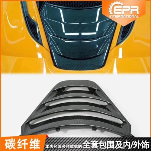 Suit For 720s Mclaren Refitted Carbon Fiber Accessories Super Run Tail Cover Roof Spoiler Back Package