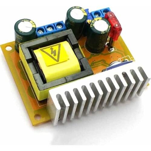New DC-DC Boost Converter 8-32V to 45-390V High Voltage ZVS Capacitor Charging Board 220V 110V