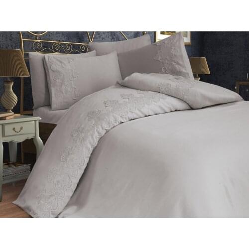 Çeyizdiyarı Dubai Double Personality Duvet cover Gray