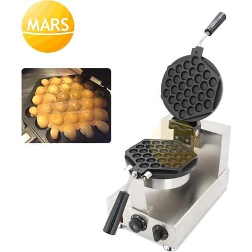 Hong Kong Waffle Maker Ice Cream Egg Eggettes Puff Cake Baker Nonstick Waffle Iron Baking Machine 220V 110V Bubble Egg Cake Oven