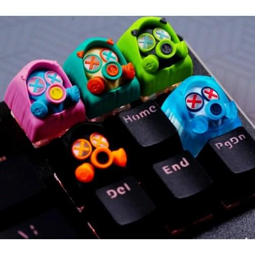 1 Piece Handmade Resin Keycap for MX Switch Mechanical Keyboard Resin Handmade Individuality Keycap New Arrival
