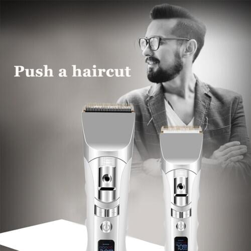 Electric Hair Clipper Barber Hair Beard Razor Men USB Rechargeable Hair Trimmer Haircut Machine Barber Edge Pivot Motor