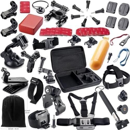 Action Camera Accessories Kits for Gopro Hero 7 6 5 4 3 SJ4000 SJ5000 SJ6000 SJ7000 SJ9000 Xiaomi Yi Sports Cameras