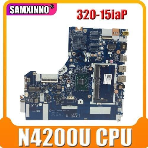 New MB DG424 DG524 NM-B301 Mainboard for Lenovo 320-15IAP notebook Laptop motherboard CPU N4200 100% test work free shipping