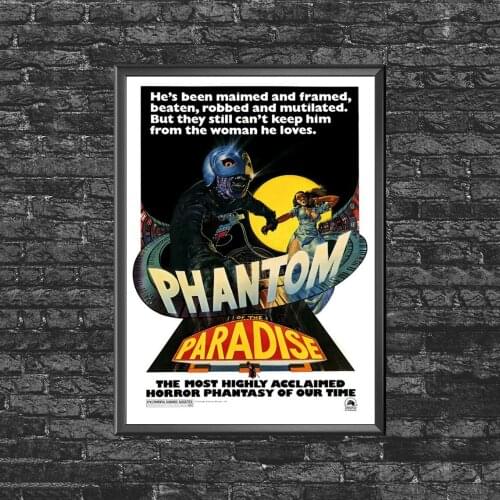 Phantom of the Paradise - musical Horror Cinema Movie Poster Wall Painting Home Decoration (No Frame)
