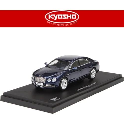 KYOSHO 1:43 Bentley Flying Spur 13 New Fashion Cars Simulation Car Model Gift Box Alloy Car Model Adult Collectible Gifts
