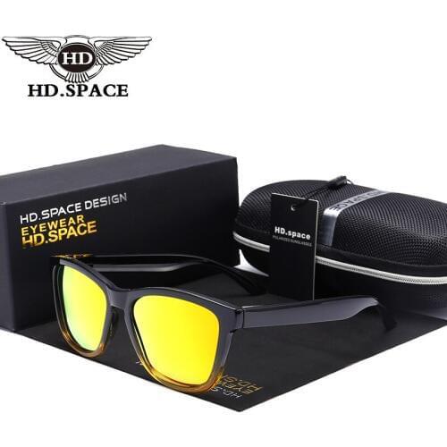 HD Men Women Polarized Sunglasses Classic Mirror Lens Dazzle Color Eyewear Hipster Street Snap Oculos De Sol Retro Gafas LM029