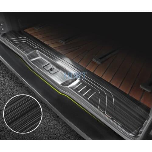 Exterior Stainless Steel Rear Trunk Protecting Plate Fender 1PCS For Mercedes Benz V-KLASS V-CLASS Vito 2014-2019 W447