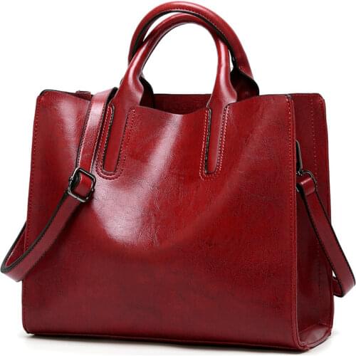 Designer brand leather bag large womens bag high quality leisure Womens bag handbag famous brand shoulder bag womens Poso
