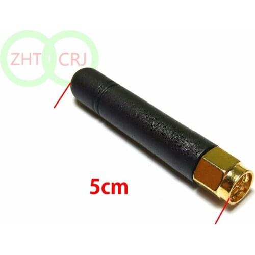 20PCS Antenna 2.4GHZ 2.4G 3dBi SMA plug pin Right angle for WIFI Wireless New