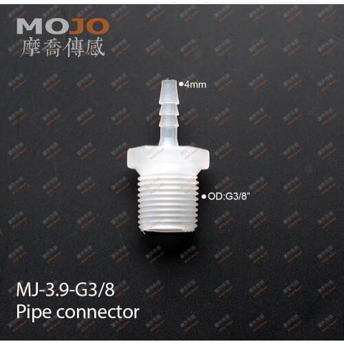 2020 Free shipping!(10pcs/Lots) MJ-6.4-G3/8 straight-through joint 6.4mm to G3/8" male thread connector pipe fitting