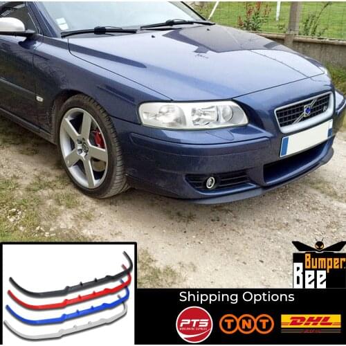 For VOLVO S60R / V70R CUPRA R FRONT SPOILER BUMPER LIP Euro Spoiler Lip Universal 3 pcs Body Kit