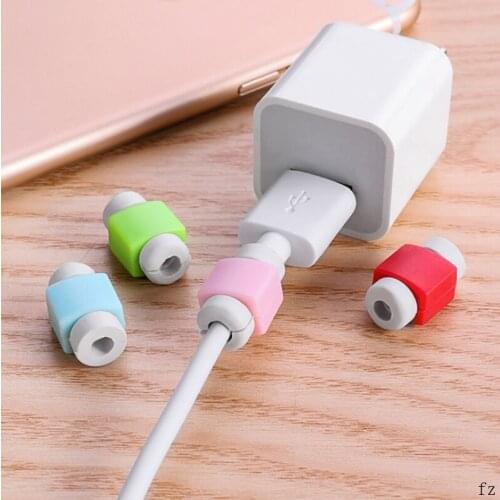 5000 Pcs Candy Color Cable Protector Cable Winder Data Line Cord Protector Cover for Phone USB Charging Cable
