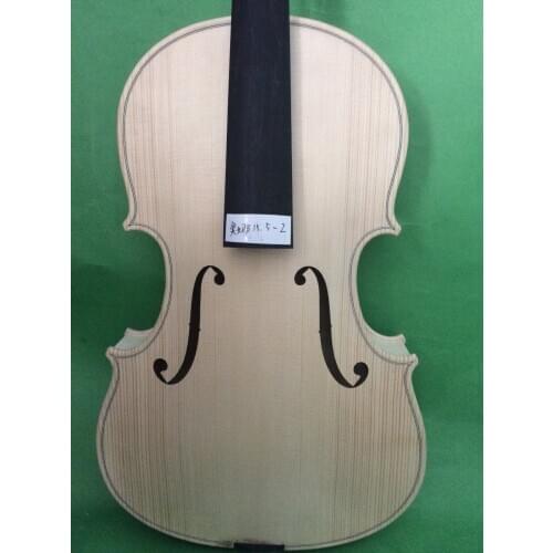Viola 15.5" Ornati model nice flamed maple back old spruce top in white NO2