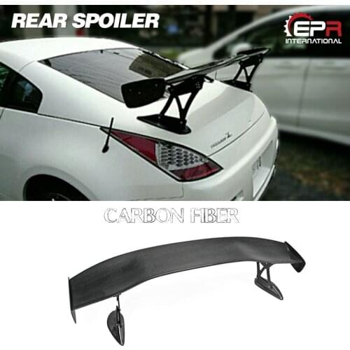 Car-styling For Nissan 350Z Z33 Carbon Fiber INGS Style Rear Trunk GT Spoiler Wing