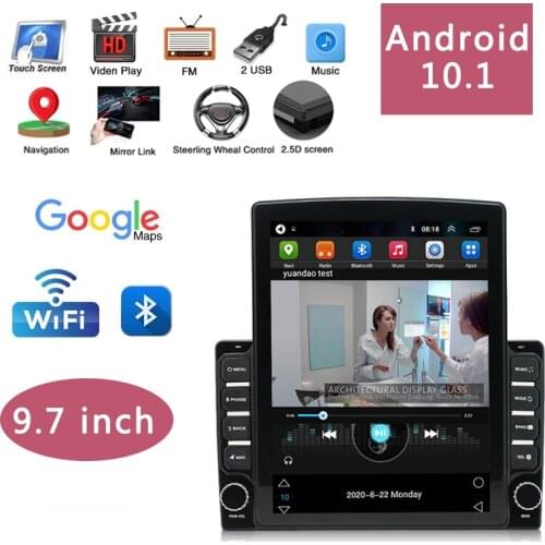 Automotive Electronics Stereo Radios Android 10.1 Car Radio Receiver GPS Stereo Bluetooth All In One Universal WiFi