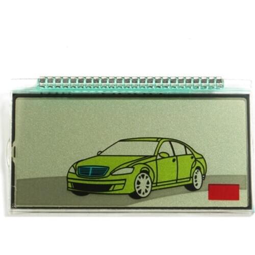 LCD display for Russian Logicar 2 way Car Alarm System Scher-Khan Logicar 1/2 lcd remote control Key Fob Chain Scher Khan