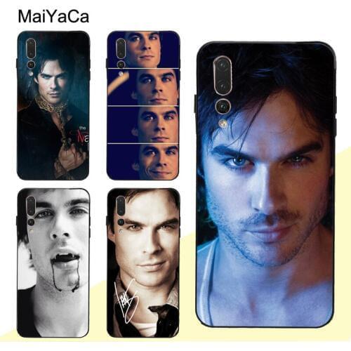 MaiYaCa Damon Elena The Vampire Diaries Case For Huawei P30 Pro P40 P10 P20 Lite Mate 20 30 10 Lite P Smart 2019 Z