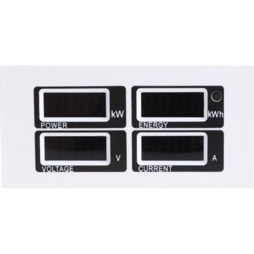 4in1 Digital Ammeter Voltmeter Watt Power Energy Meter AC 80-260V 100A PZEM-004 Y5JA