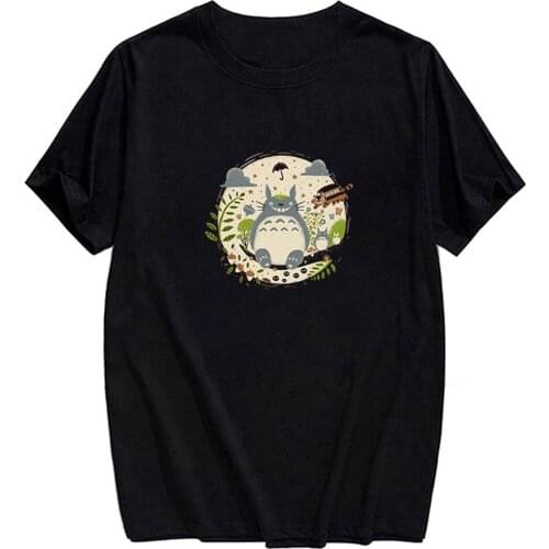 CLOOCL My Neighbor Totoro Mens T-shirts Cartoon Anime DIY 3D Printed Tops Casual Women Clothing Oversized T Shirt S-7XL