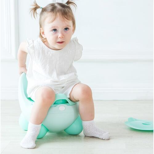 Baby Potty Toilet WC For Kids Toilet Trainer Girls Seat Chair Comfortable Portable Animal Pot Children for free potty brush