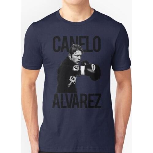 Canelo T-Shirts Pure Cotton O-Neck T Shirt Men Canelo Alvarez Fight Boxing Professional Boxer Sport Golovkin Gennady Ggg