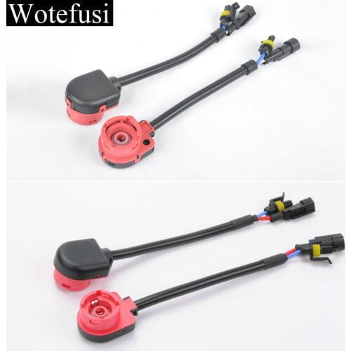 Hot D2C D2R D2S Hid Bulbs Connector Adapter Cable Wire [CP451]