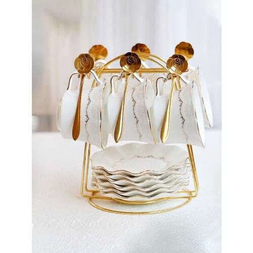 Ceramic mug Afternoon tea contracted modern tea cup set mugs luxury Special design Ceramic coffee cup Europe type style