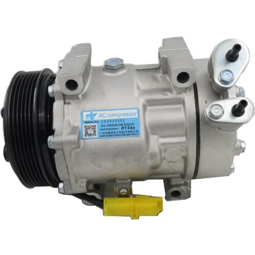AUOT Ac Compressor for Citroen C5 C8 xsara For Peugeot 406 607 807 Fiat scudo 9659232180 544083 6453NL 6453YJ 9645440480