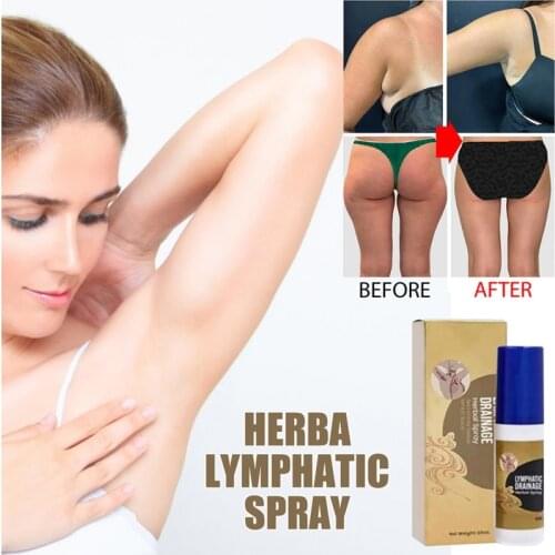 Lymphatic Cleanse Herbal Spray for Women Natural Lymphatic Drainage Easy to Apply Promote Blood Circulation 60ml