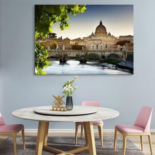 Wall Art HD Print canvas painting Poster SAINT MARKS BASILICA ROME Modular picture home Decor Frame